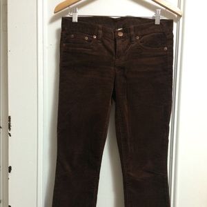 J.Crew corduroy toothpick pants